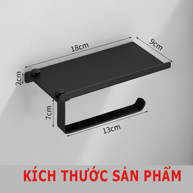 Kệ Để Cuộn Giấy Vệ Sinh Dán Tường Tiện Dụng