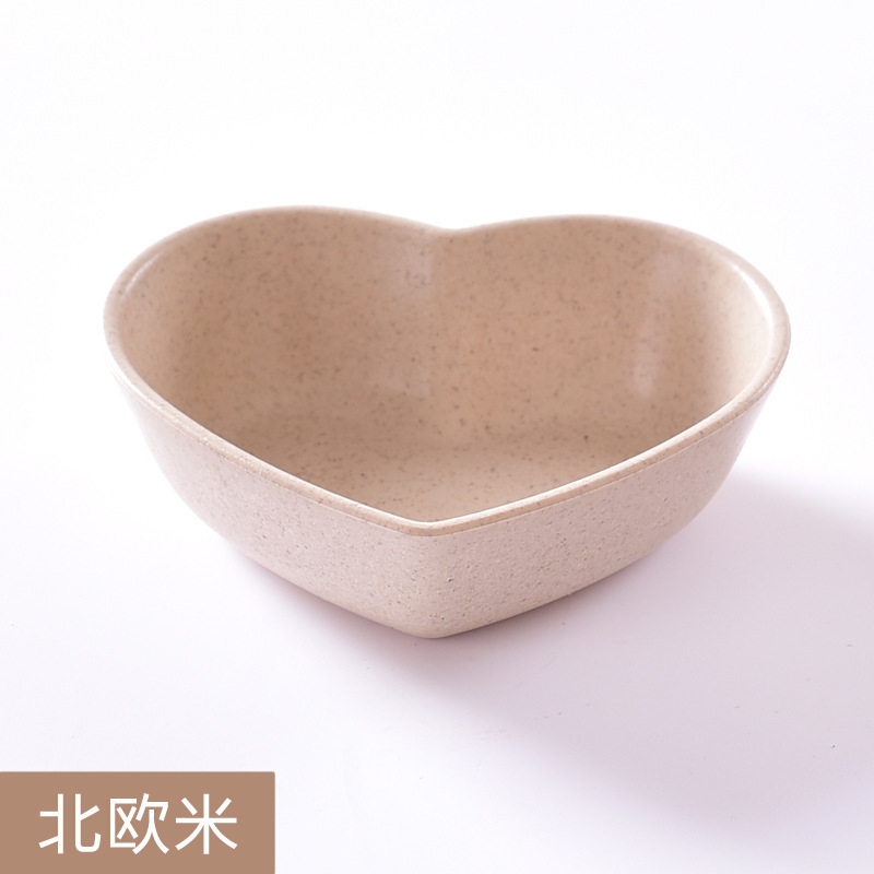 Chén Đựng gia vị hình chiếc lá / trái tim lúa mạch xinh xắn