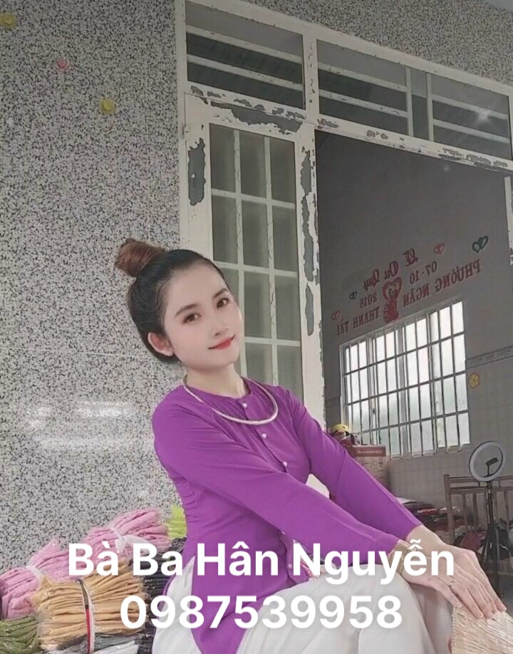 ÁO BA BA TRƠN  LỤA TẦM Ý(KÈM QUẦN)