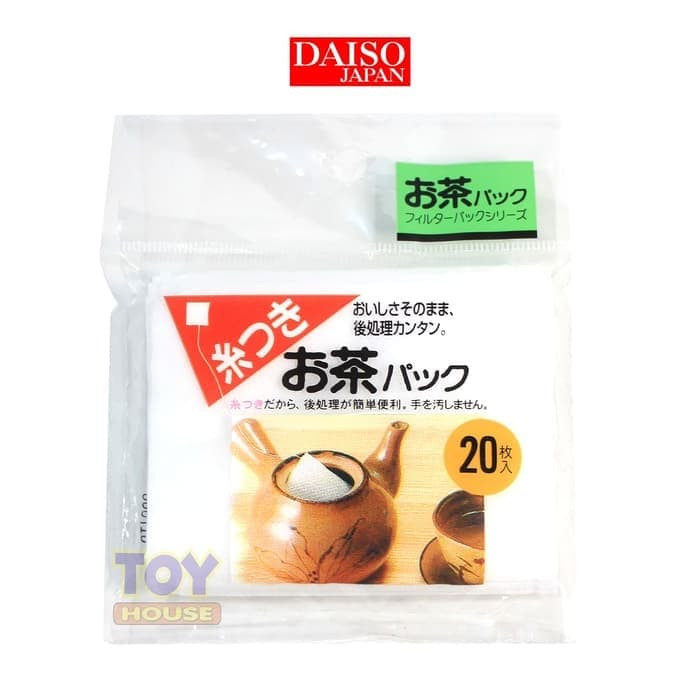 [HCM]Túi lọc trà nhà bếp 20 chiếc - DAISO KITCHEN TEA BAG FILTER