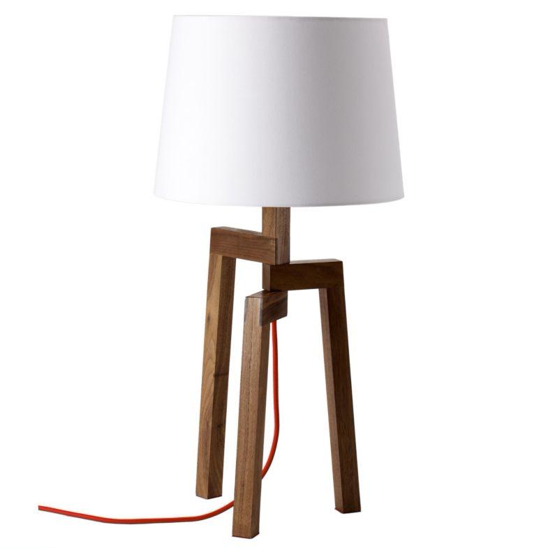 Đèn Bàn Bằng Gỗ Trang Trí Stilt Table Lamp