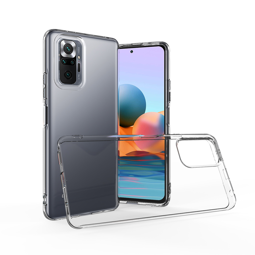 Ốp dẻo trong suốt cho Xiaomi Redmi Note 10 Pro (Hàng loại A)