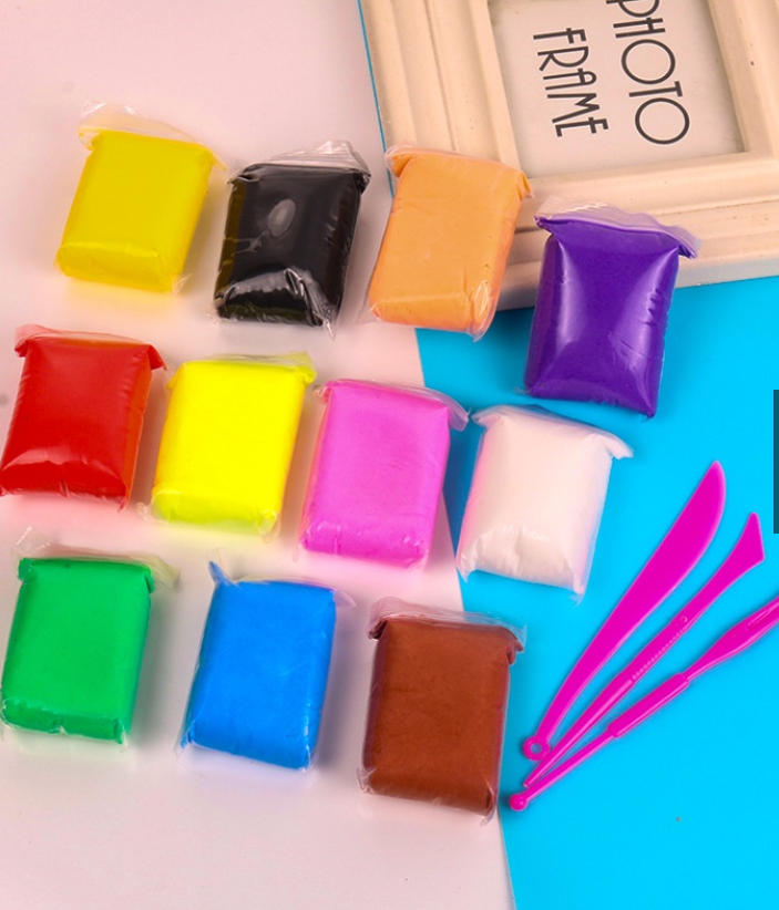 Đất sét nhẹ tự khô - Lốc 12 màu