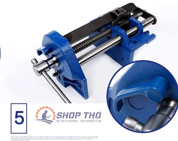 Eto kẹp bàn cỡ 7''- Vise Quick Release