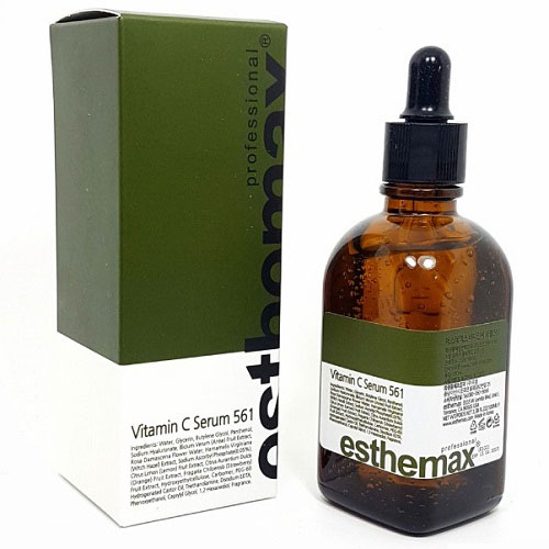 [Hoàn tiền 20%] [HCM]Tinh Chất Serum Vitamin C Esthemax 561 Dưỡng Sáng Da Thâm Mụn Đều Màu Da 100ml Hàn Quốc