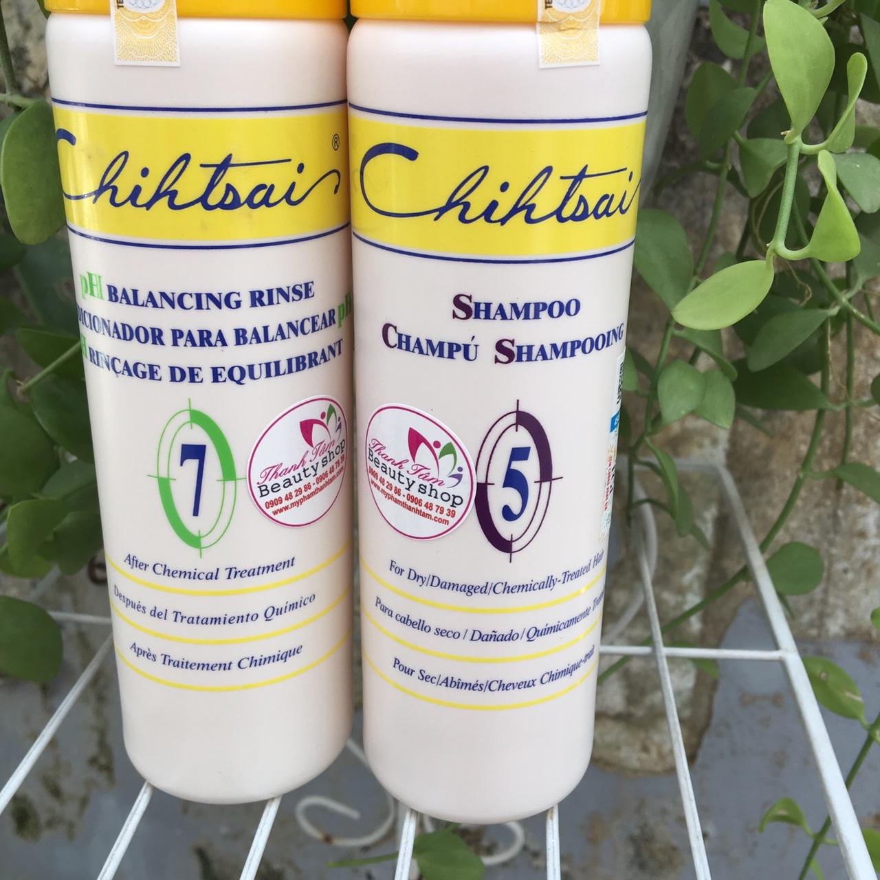 [HCM]Dầu gội xả CHIHTSAI Balancing Số 5 - 7 250mlx2