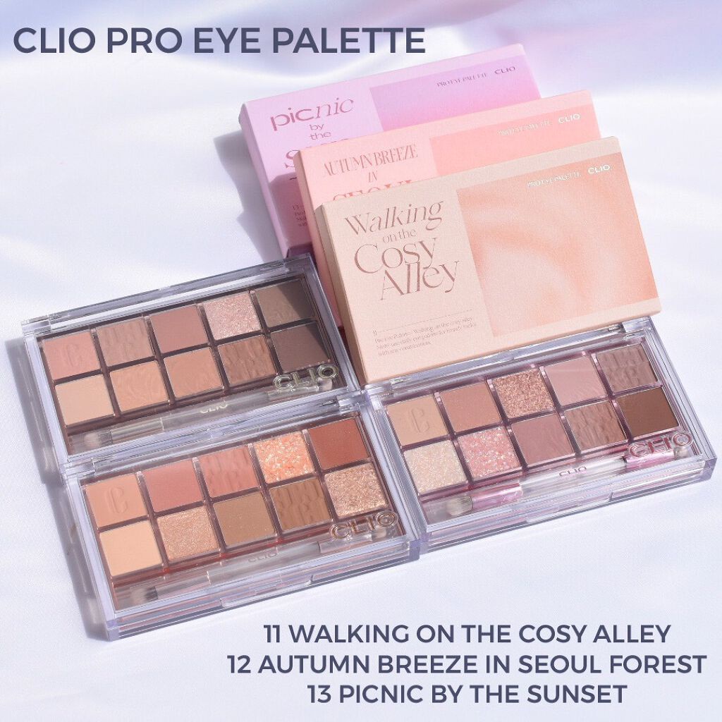 [HOÀN TIỀN 15%][NEW ] Bảng phấn mắt CLIO Pro Eye Palette (#11 #12 #13 #14 #15)