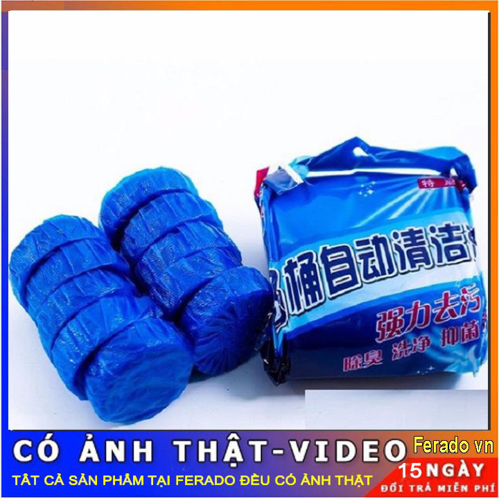 Gói 10 viên thả bồn cầu khử mùi 500g