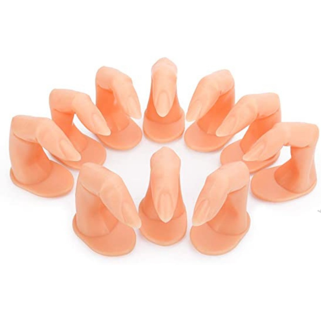 Ngón tay giả học nail