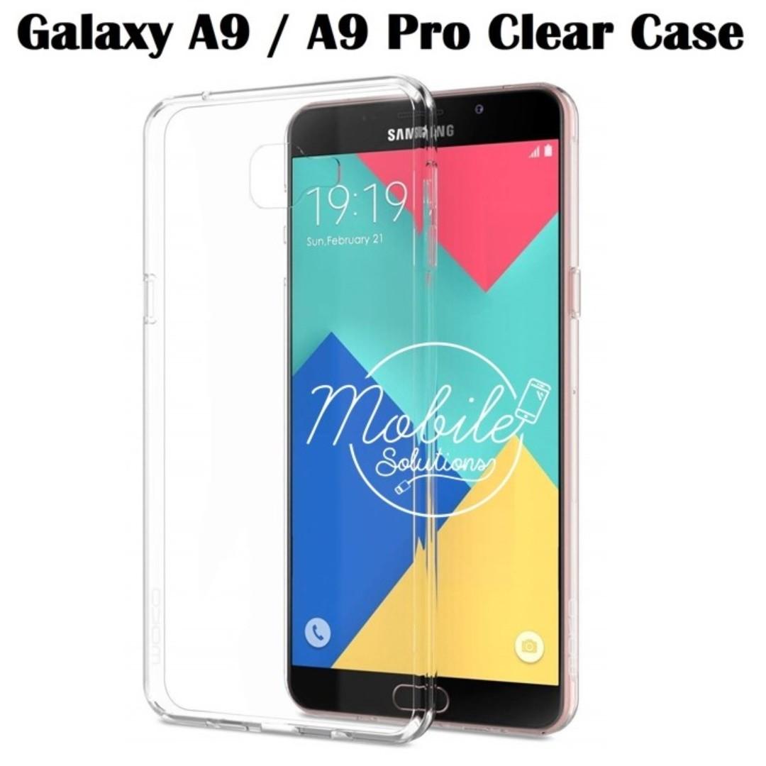 Ốp silicon cho samsung galaxy a9 / a9 pro trong suốt