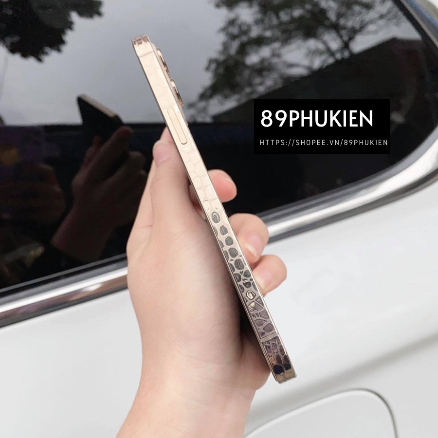 Dán PPF full lưng viền vân da cá sấu iPhone 12 Mini 12 12 Pro 12 Pro Max