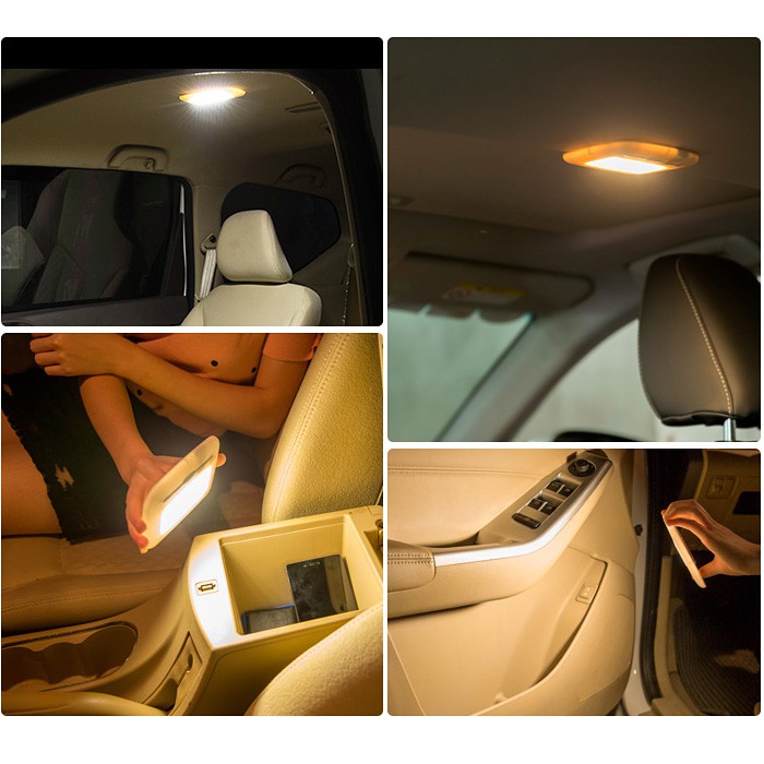 Đèn LED Dán Trần xe hơi Thông Minh (tích hợp pin dự phòng)