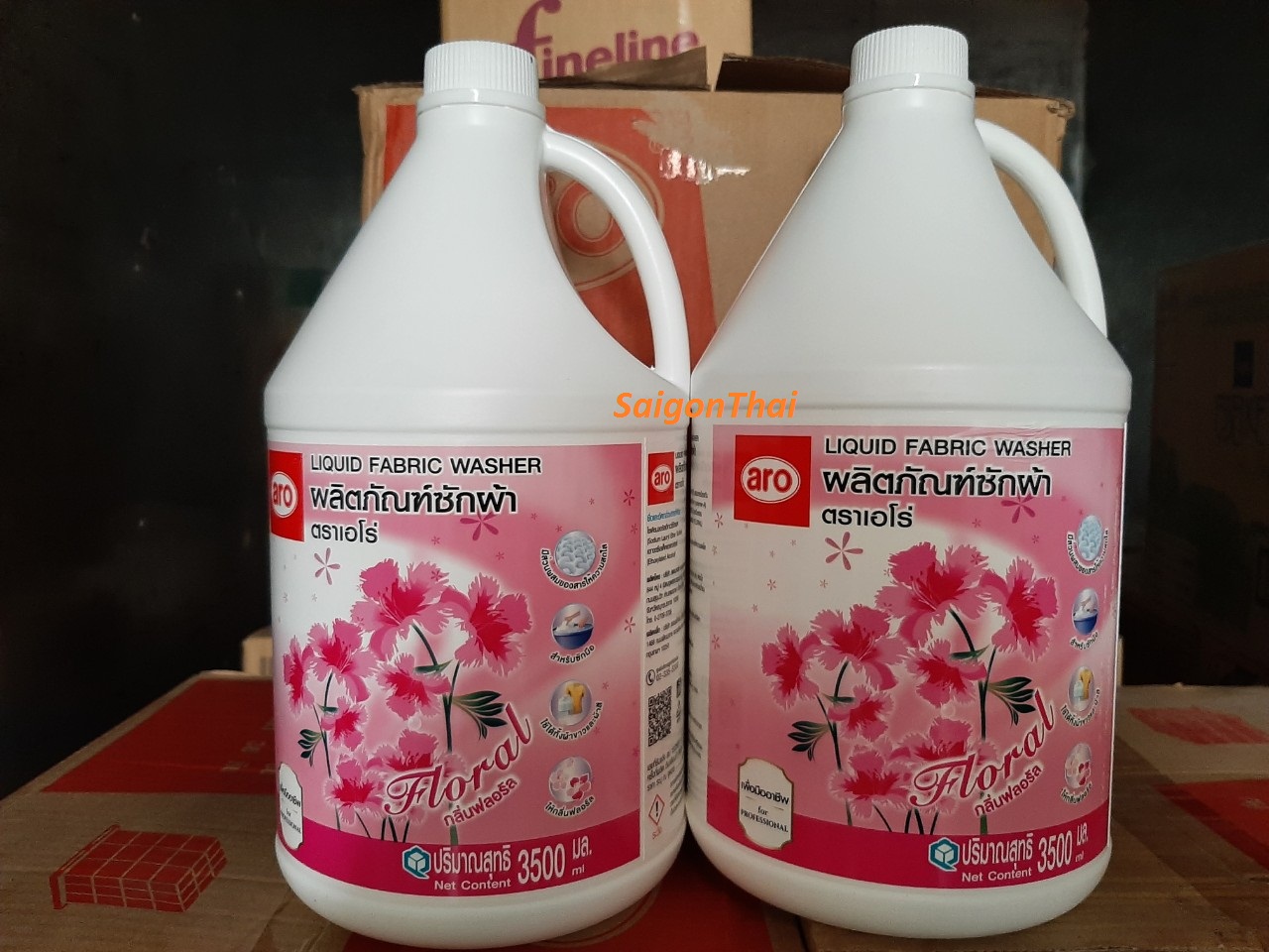 (SGT) Nước giặt ARO 3500ml Thái Lan CAN lớn 3500ML