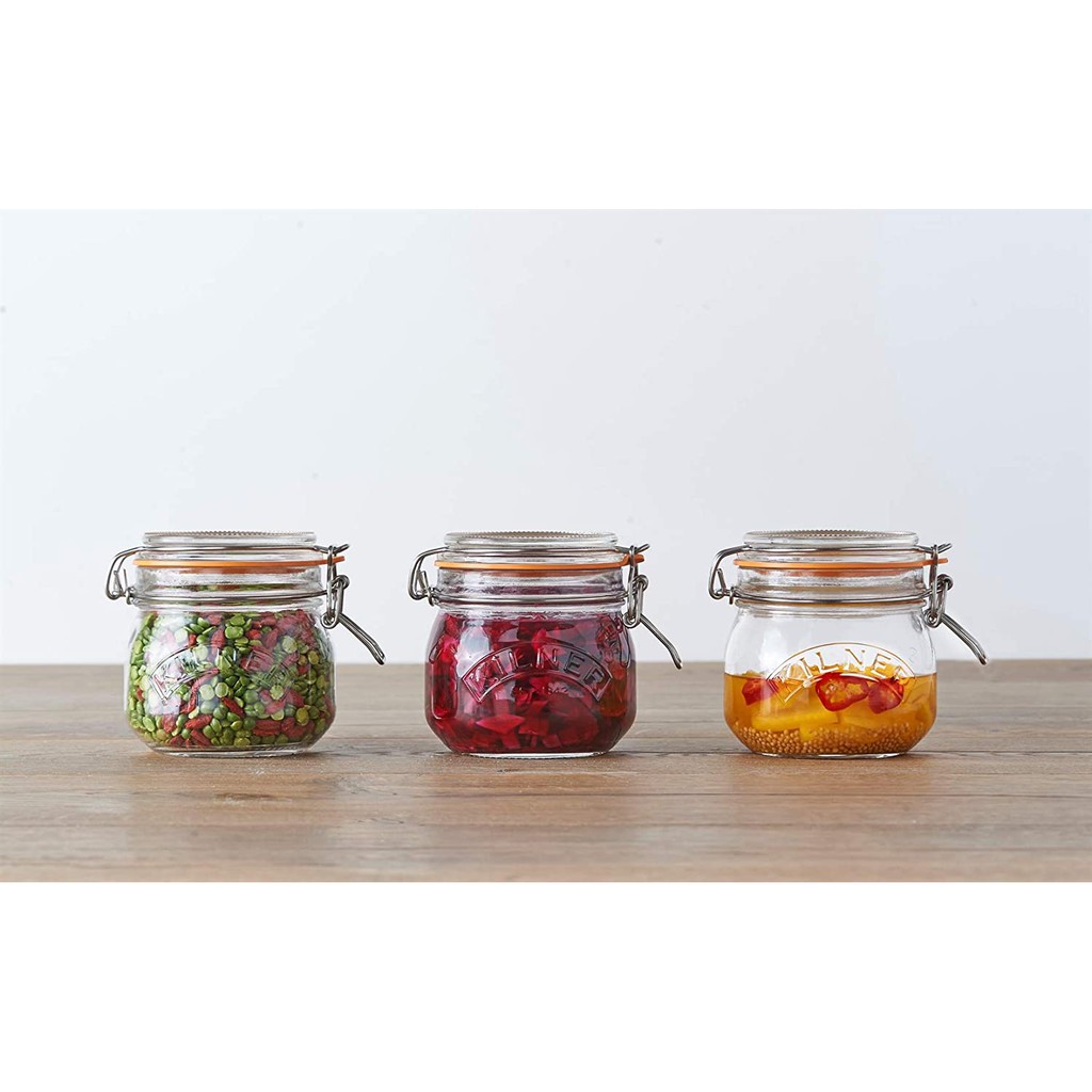 HŨ THỦY TINH TRÒN KILNER - comkho.com