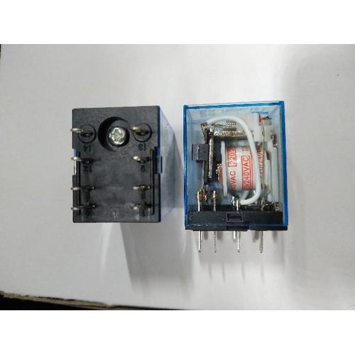rơ le trung gian 8 chân điện áp 220v