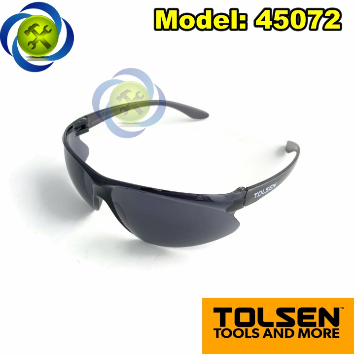 Kính bảo hộ đen tolsen 45073