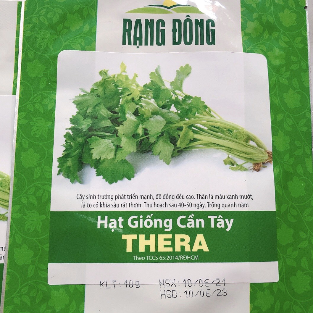 [HCM]Hạt giống RD Cần tây Thera gói 5gr