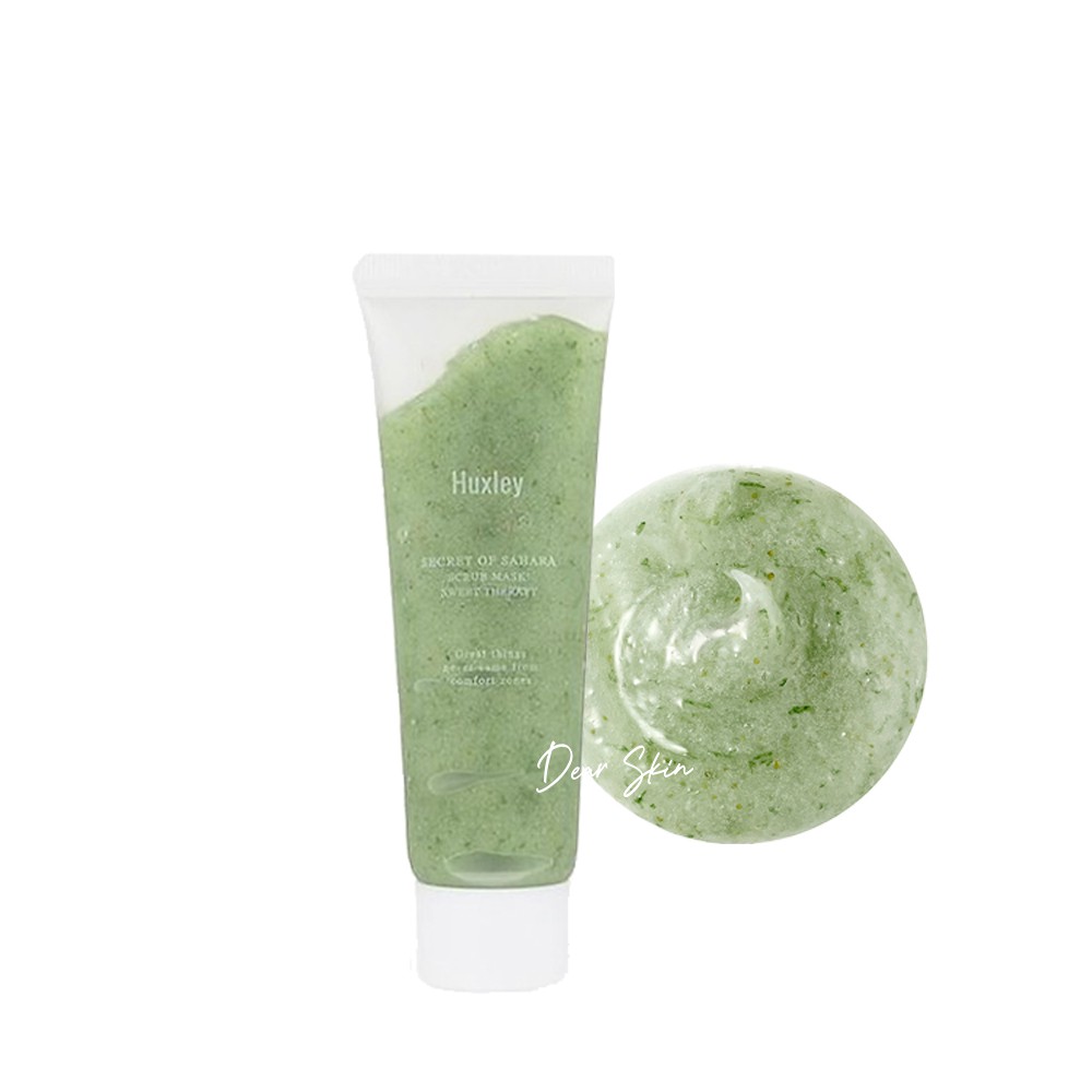Mặt Nạ Tẩy Da Chết Dạng Hạt Giảm Mụn Đầu Đen, Dưỡng Ẩm Chiết Xuất Xương Rồng Huxley Scrub Mask Sweet Therapy
