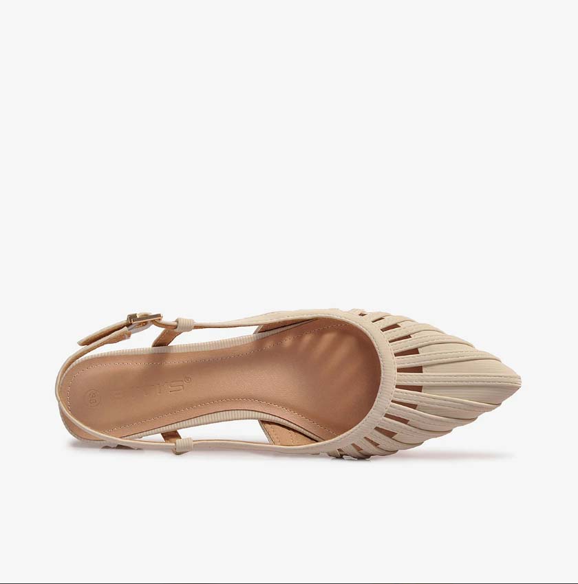 Sandal Cao Gót Nữ Bitis BFW001688TRG