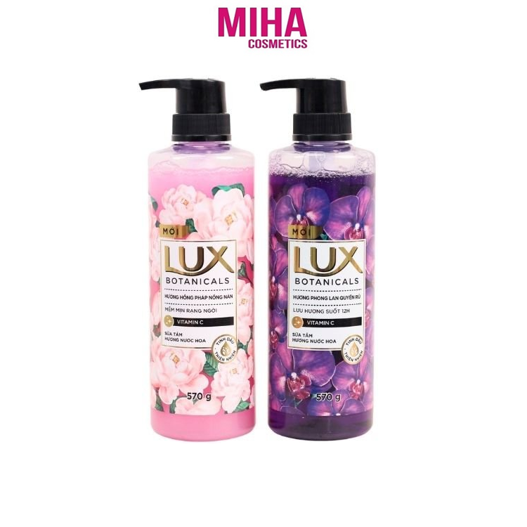 Sữa Tắm Hương Nước Hoa Cao Cấp LUX 570g Mẫu Mới Chính Hãng Công Ty