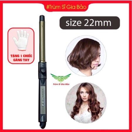 Máy uốn tóc xoăn sóng tự động phong cách Hàn Quốc , máy làm tóc nhiều size tuỳ chỉnh nhiệt độ