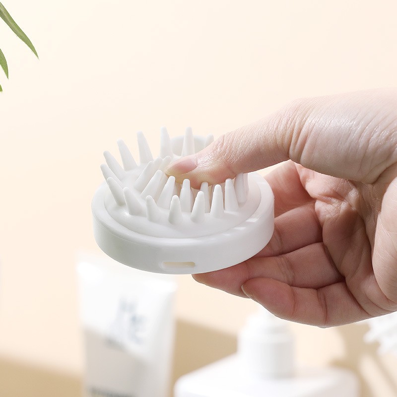 Lược Gội Đầu Bằng Silicon Mát xa Da Đầu Tạo Bọt