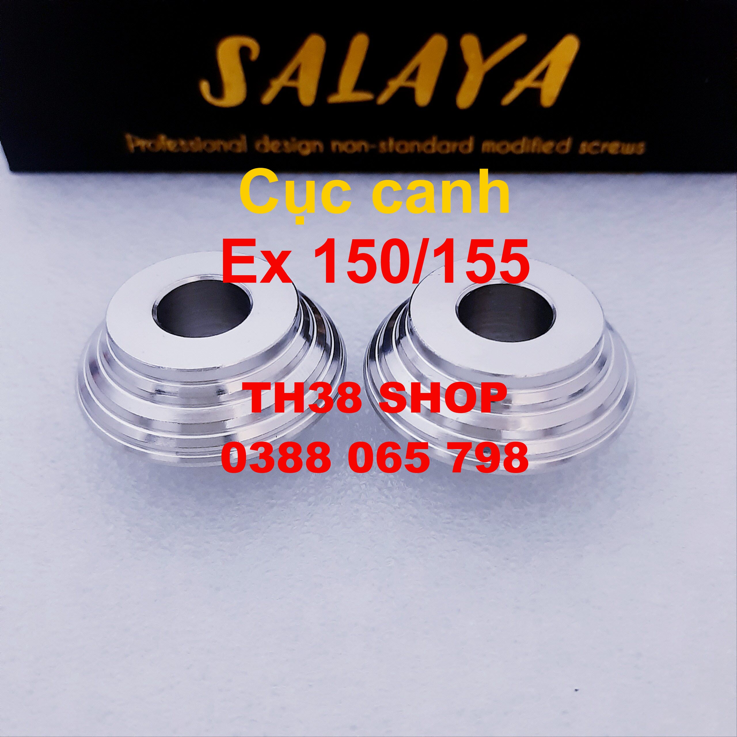 cục canh bánh ex 150, ex 155 inox [gắn bánh trước]