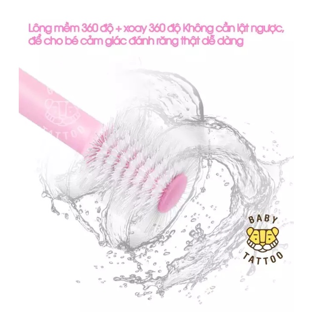Bàn chải đánh răng 360 độ Higuchi Nhật Bản cho bé - Nhà Mỡ