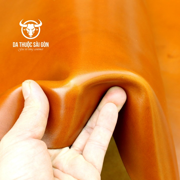 Da pullup cao cấp màu vàng bò thương hiệu Da Thuộc Sài Gòn