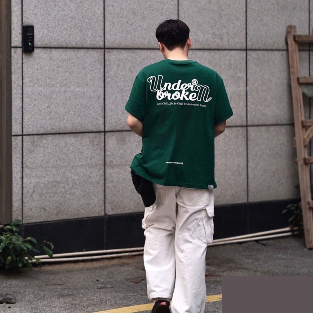 Áo thun áo phông UNDER BROKEN - Áo phông form rộng tay lỡ phong cách Hàn Quốc phù hợp cả nam nữ cặp đôi - Tokyo shop