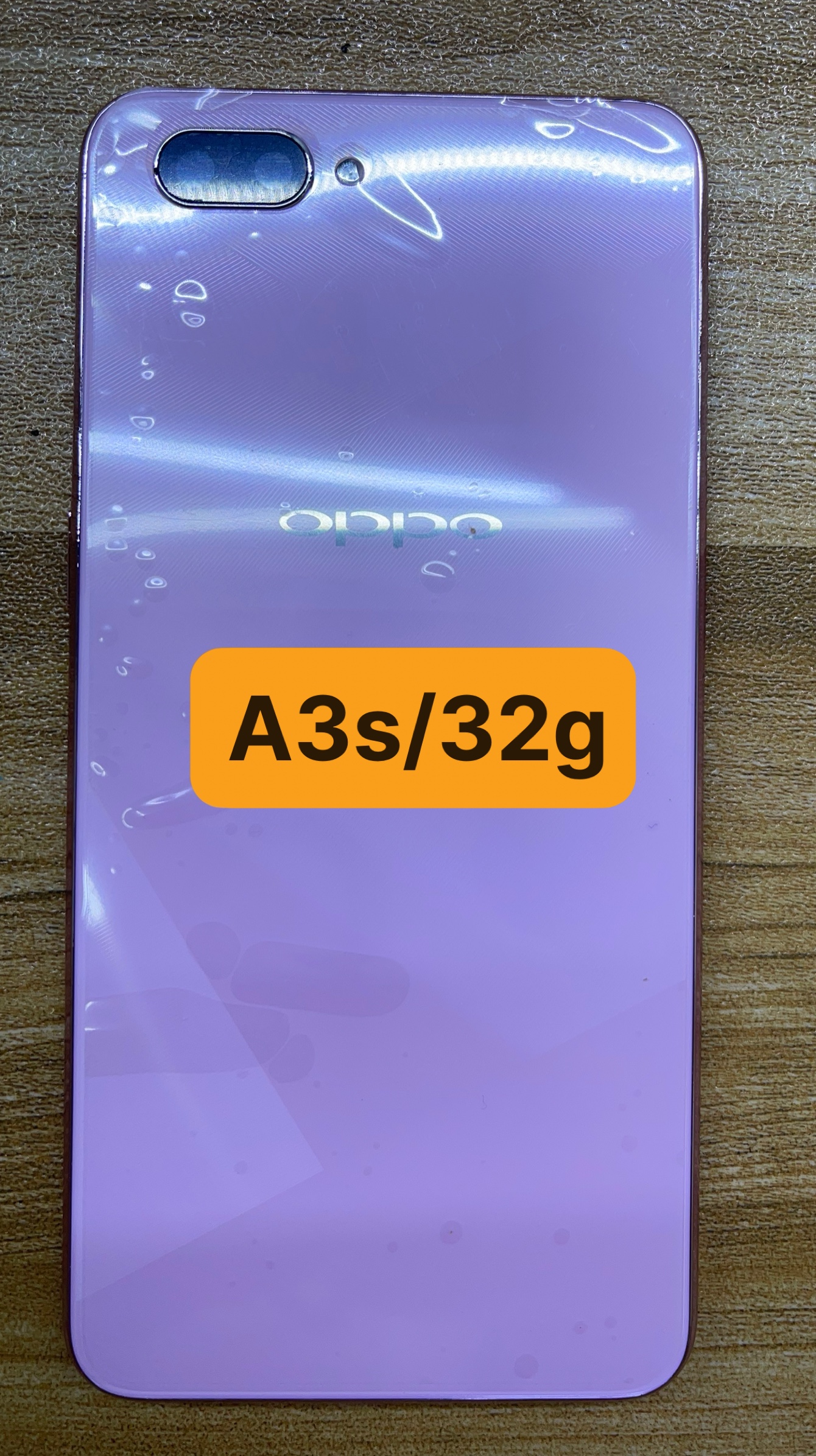 lưng vỏ oppo A3s lỗ chọc sim trên bản 32G