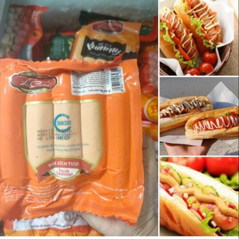 Xúc xích tươi Hotdog Lacusiana