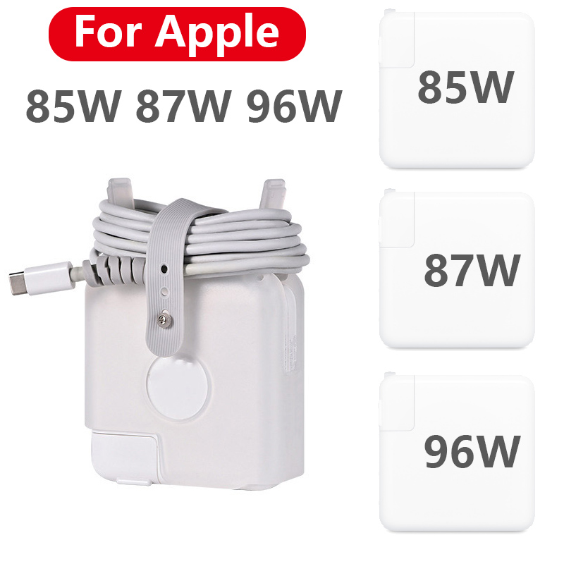 3in1 TPU Charger cover Case for macbook Air13 A2337 A2179 30W pro 14 67W 96W M1 Max A2442 13 15 16 inch 2020 2021 M1 A2338 A2289 A2251 Retina 13 15 16 Protector Shockproof Cover