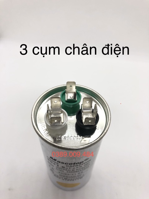 Tụ điều hoà lg 3 chân chính hãng