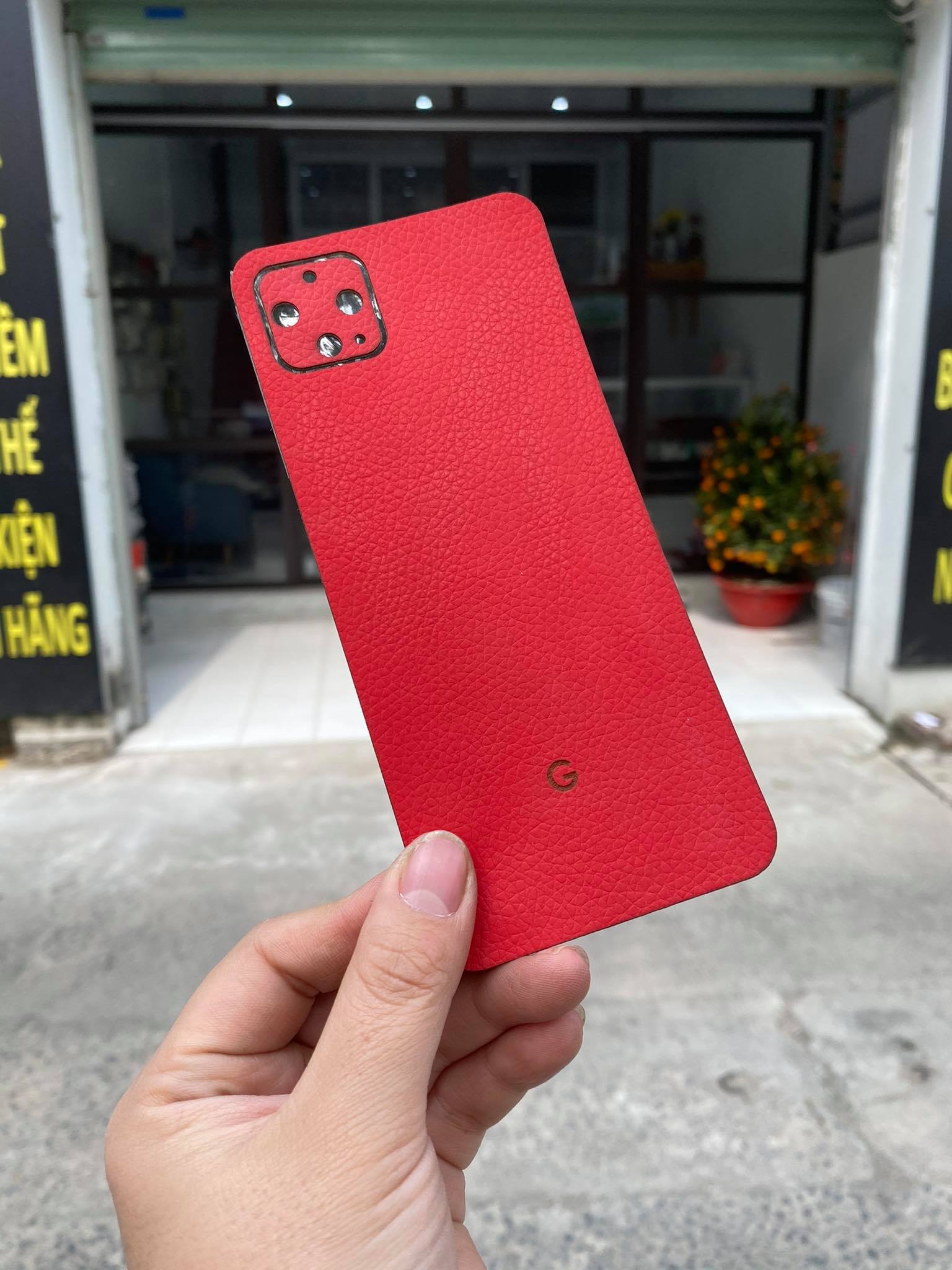 Dán da lưng ĐT Google Pixel 4XL trơn không các màu