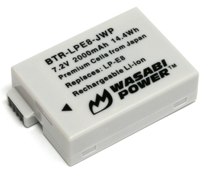 Sạc máy ảnh Wasabi for LP-E8