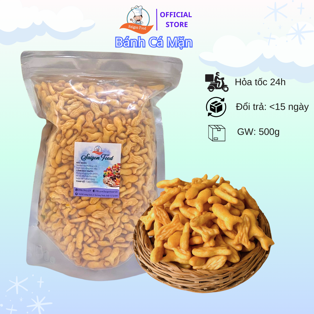 BÁNH CÁ MẶN TUỔI THƠ SIÊU NGON - SAIGONFOOD