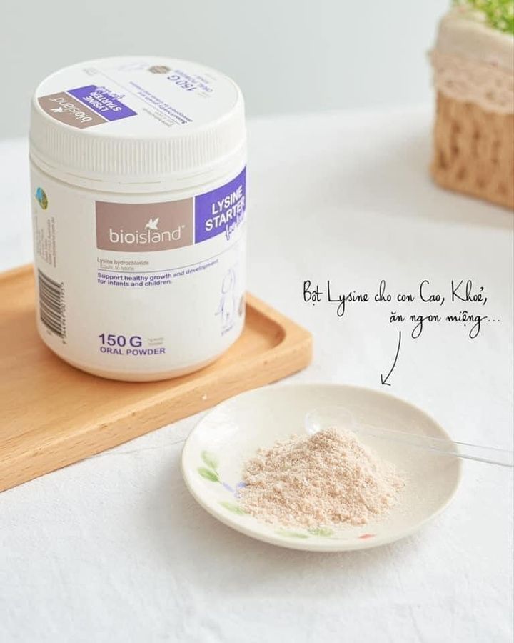 Lysine Starter và Lysine Step Up- BIOISLAND- tăng chiều cao cho bé