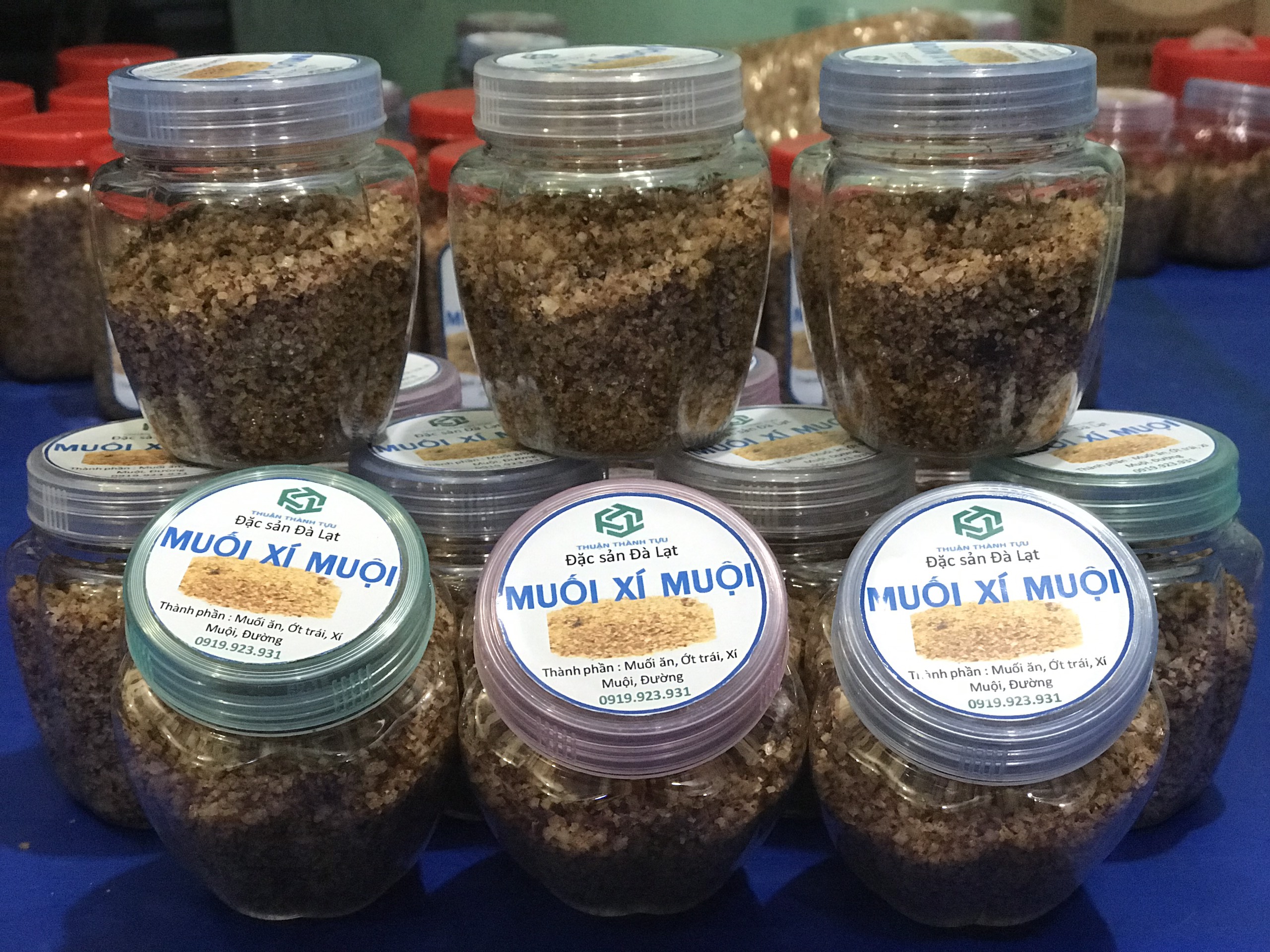 [HCM]MUỐI XÍ MUỘI đặc sản Đà Lạt hủ 100gram 30.000đ