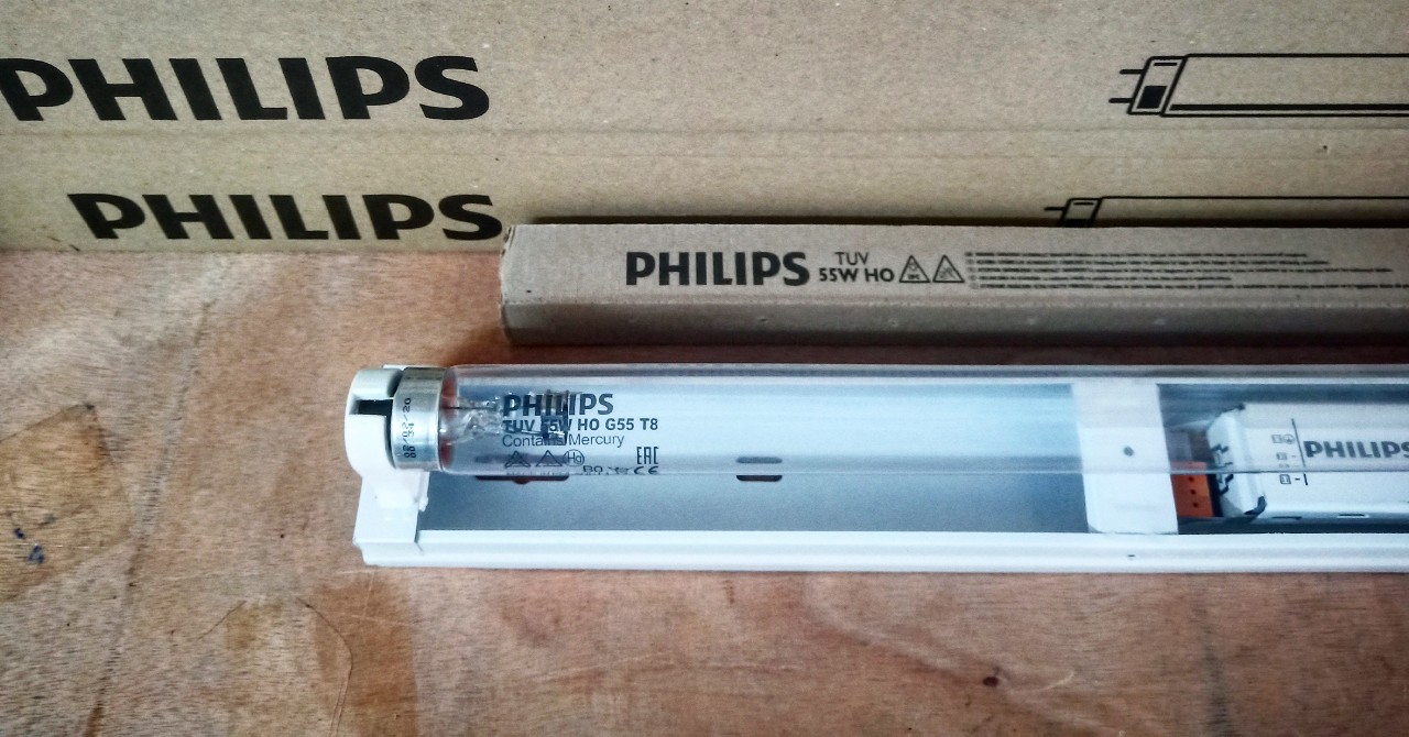 (SALE) Bộ đèn UV diệt khuẩn 55W hãng PHILIPS