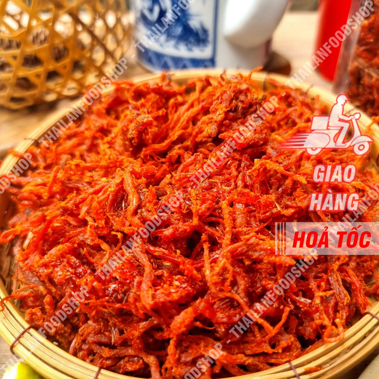 Khô Bò Sợi - Lon 300gr