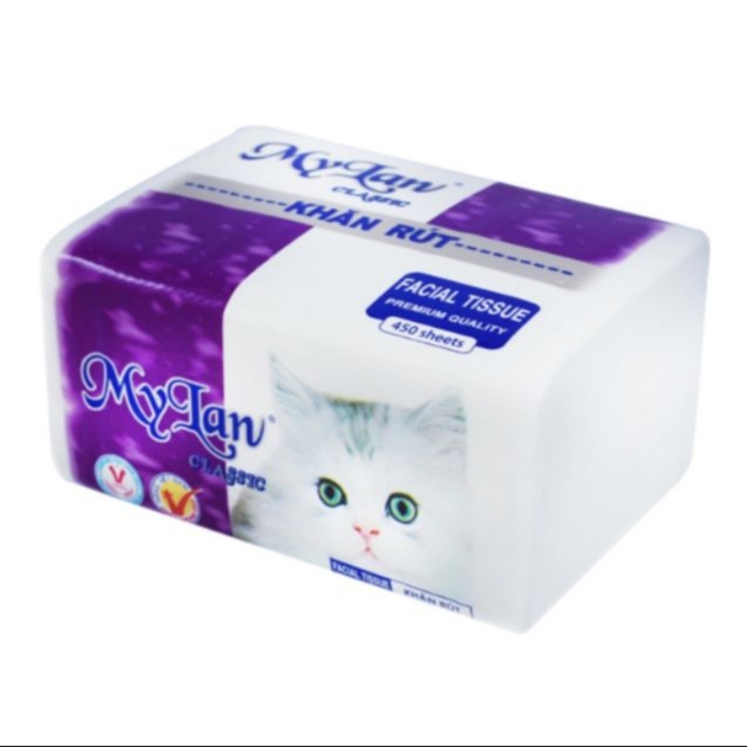 [HCM]Combo 3 gói khăn giấy dạng rút đa năng My Lan