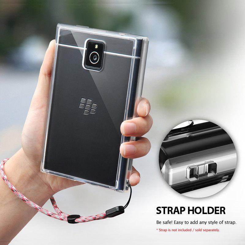 Ốp lưng Blackberry Passport Ringke Fusion (Smoke)