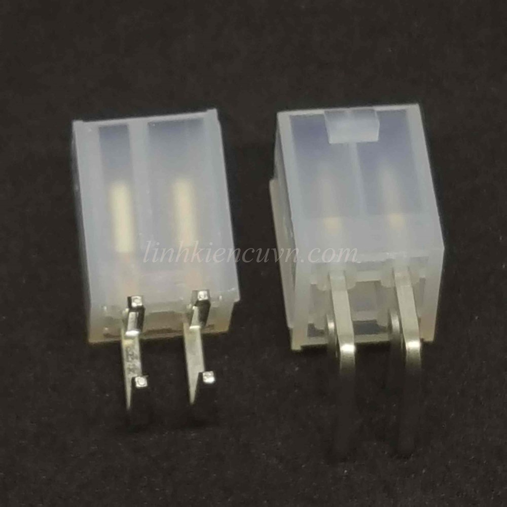 Jack 2px2 5557 4.2mm đực cong - 12e1