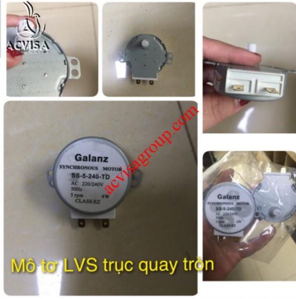 Combo 3 Mô Tơ Lò Vi Sóng Trục Tròn