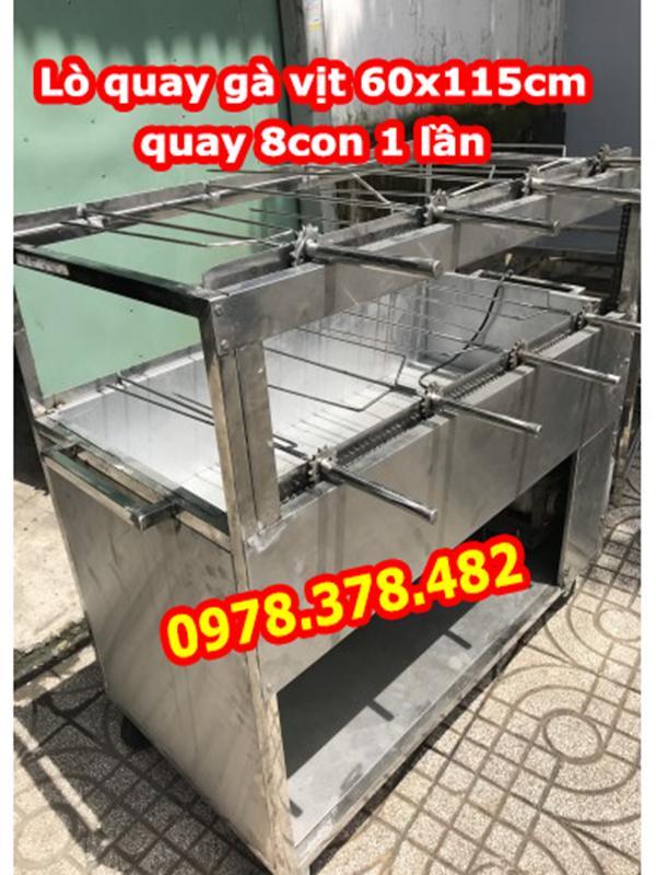 Bảng giá Lò quay gà vịt Inox 8 con 600 x 1150mm Điện máy Pico