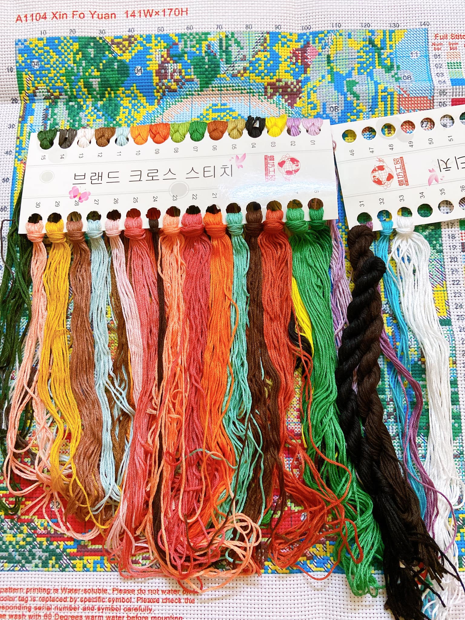 Tranh Thêu Chữ Thập Phật Thích Ca (chưa thêu) A1104