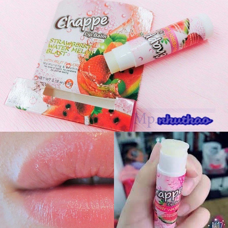 [Mã SFP62769661 giảm 5% đơn 250K] Son Chappe dâu