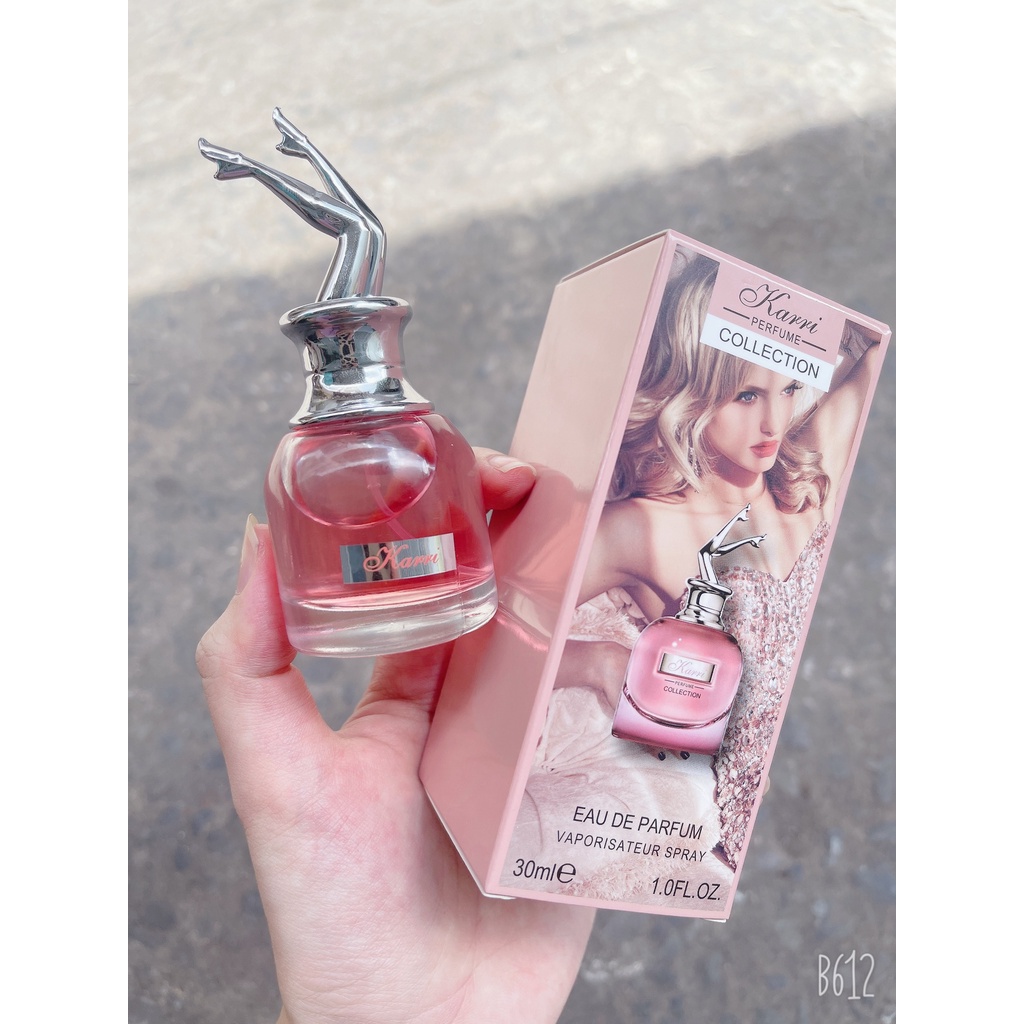 Nước hoa đôi chân Karri E.D.P hồng , cam - 30ml