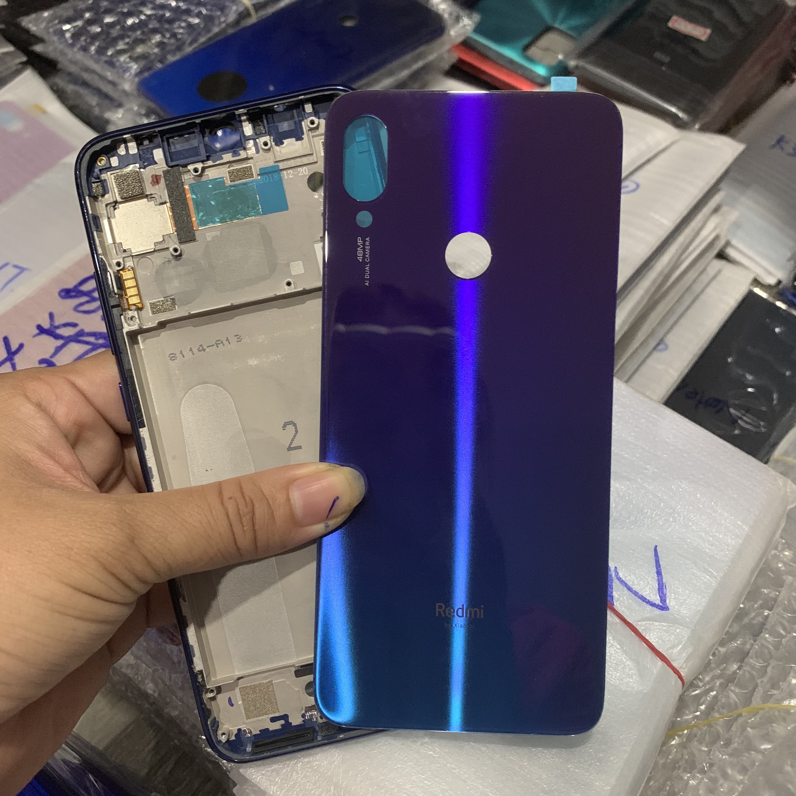 bộ xương vỏ redmi note 7 -xiaomi